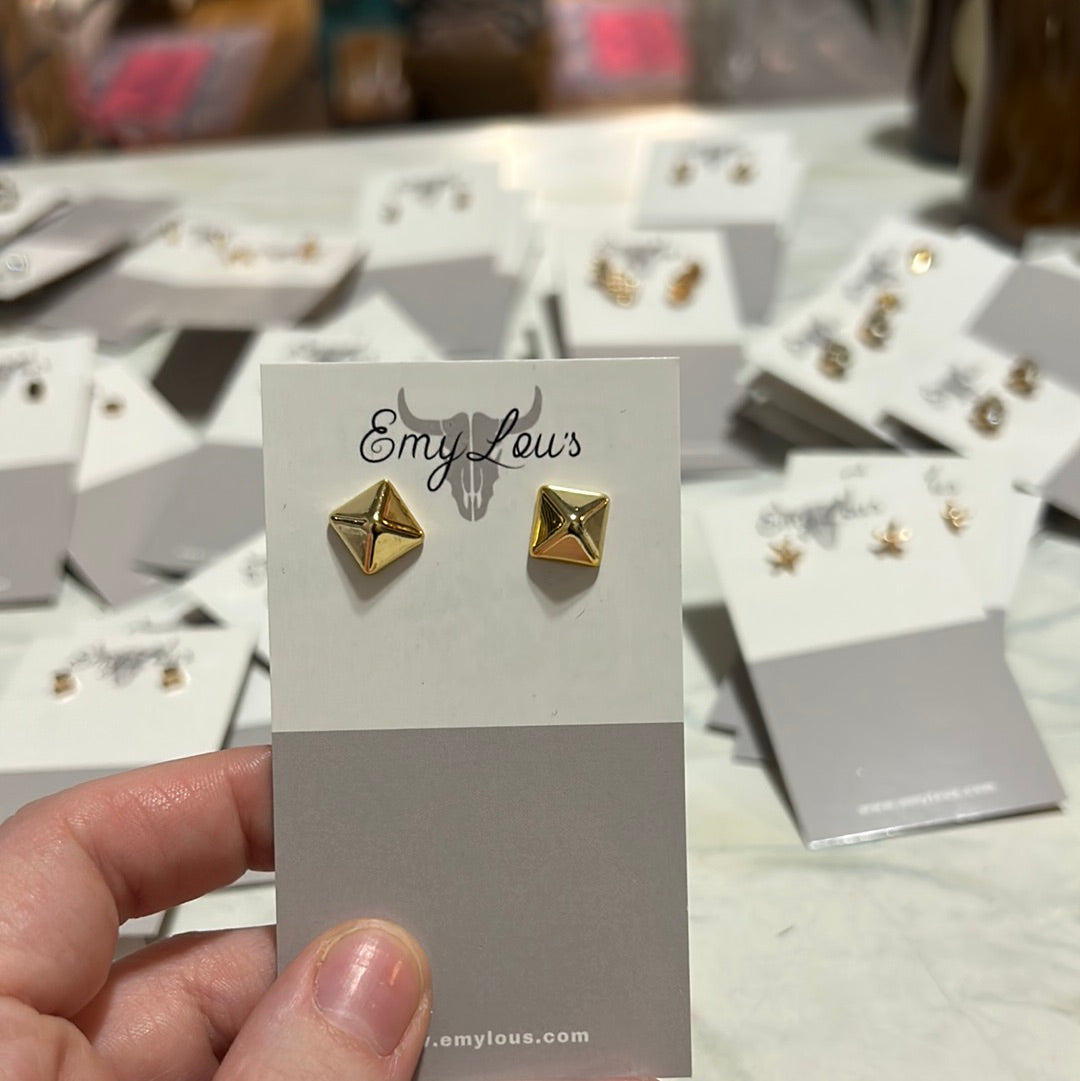 Simply Southern Pyramid Studs