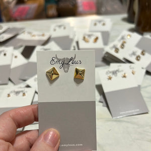 Simply Southern Pyramid Studs