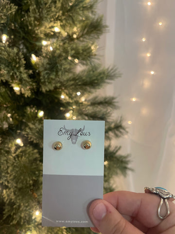 Large Gold Studs