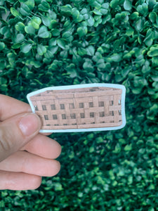 Cottagecore Basket Sticker