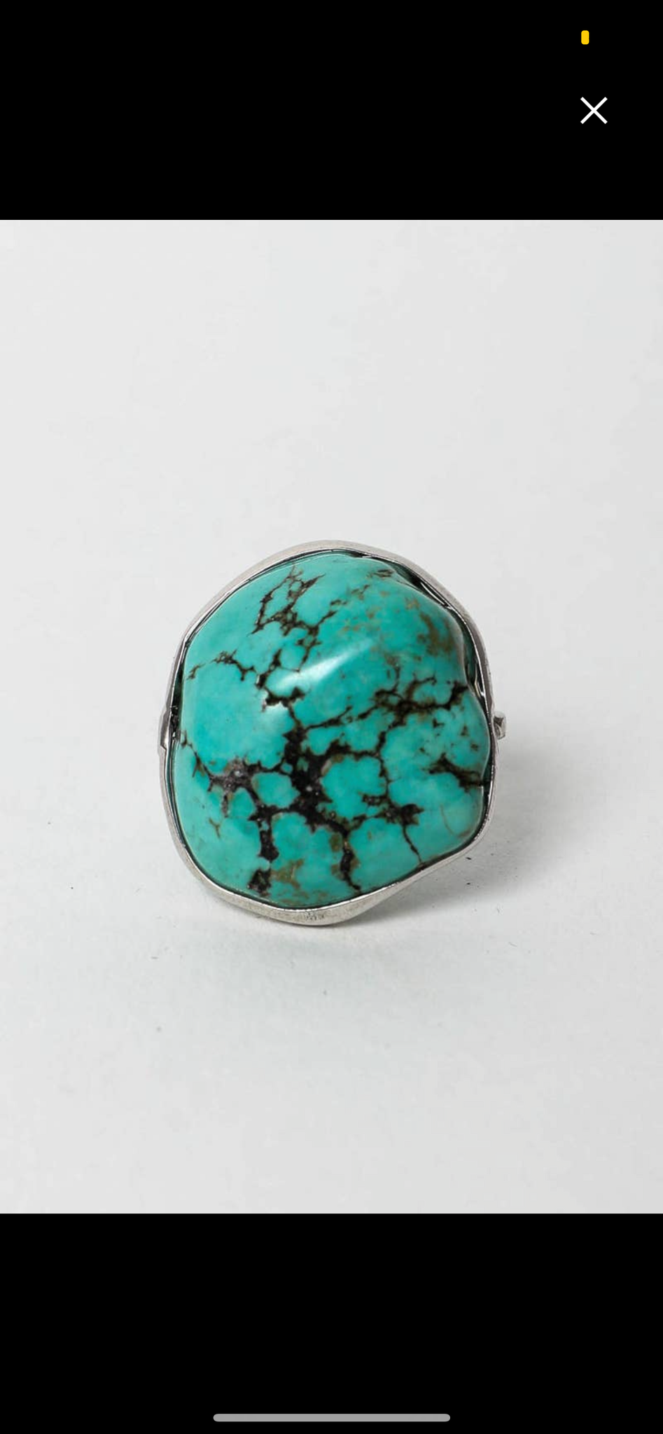 Natural Variation Spirit Turquoise Ring