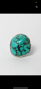 Natural Variation Spirit Turquoise Ring