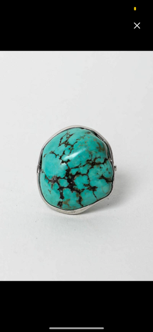 Natural Variation Spirit Turquoise Ring