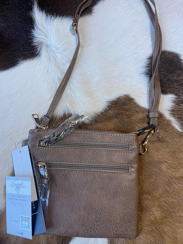 Tan Poppi Crossbody Bag