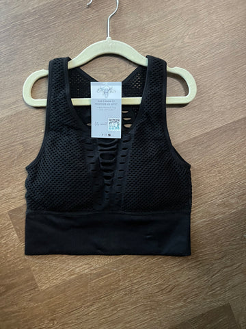 Black Sports Bra