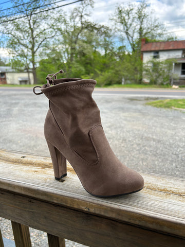 Hettie Bootie- Taupe