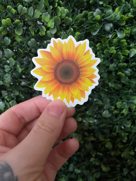 Sunflower Sticker