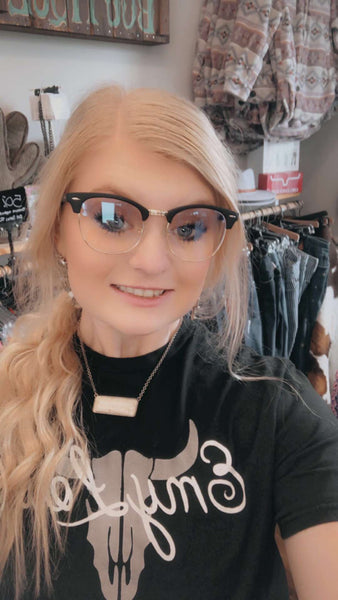 Black Blue Light Glasses