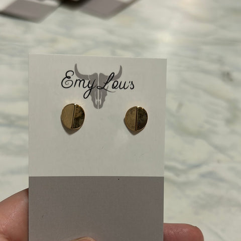 Simply Southern Gold Bent Stud
