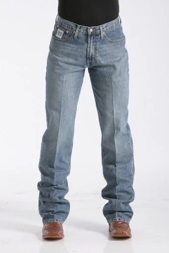 Men's Cinch White Label Medium Stone Jeans