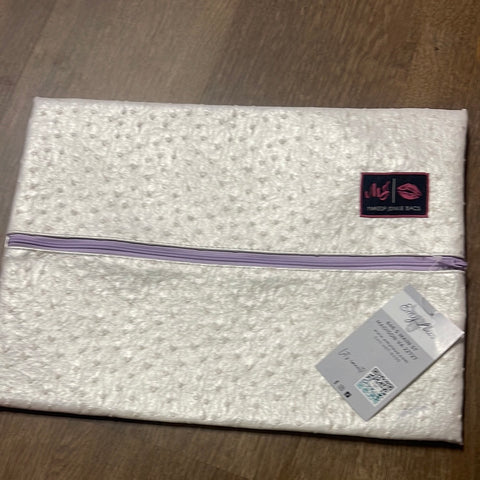Makeup Junkie Bag- Purple and Silver
