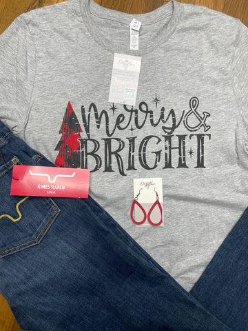 Merry and Bright Tee