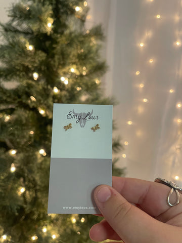 Small Bow Studs
