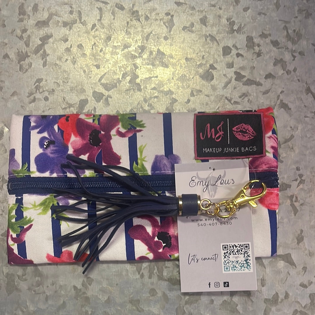 Makeup Junkie Mini Bag- Floral