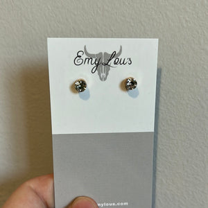 Simply Southern Basic Gold Diamond Studs