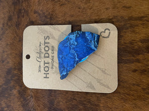 Royal Blue Rock Pop Socket