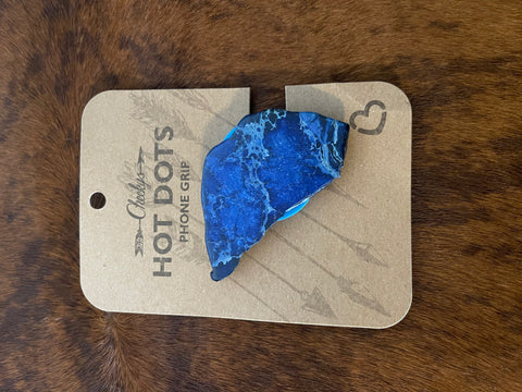 Royal Blue Rock Pop Socket