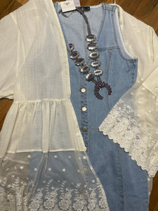 Parker Lace Kimono