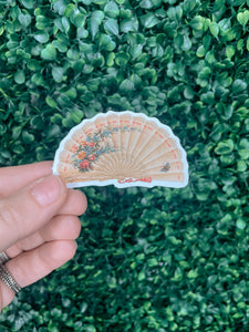 Cottagecore Fan Sticker