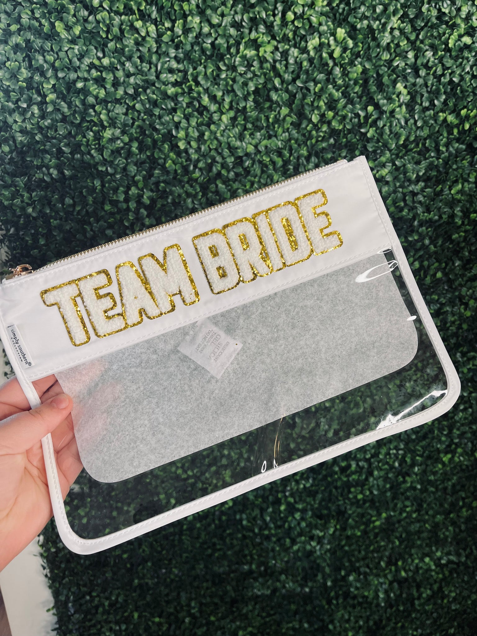 Simply Southern Sparkle Zip Bag