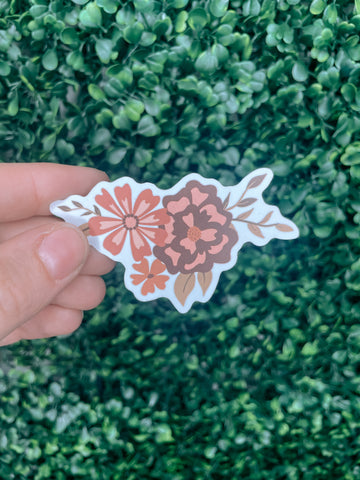 Cottagecore Flower Sticker