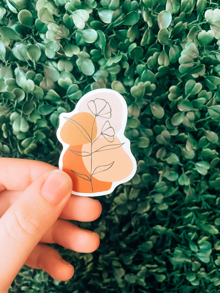 Boho Flower Sticker
