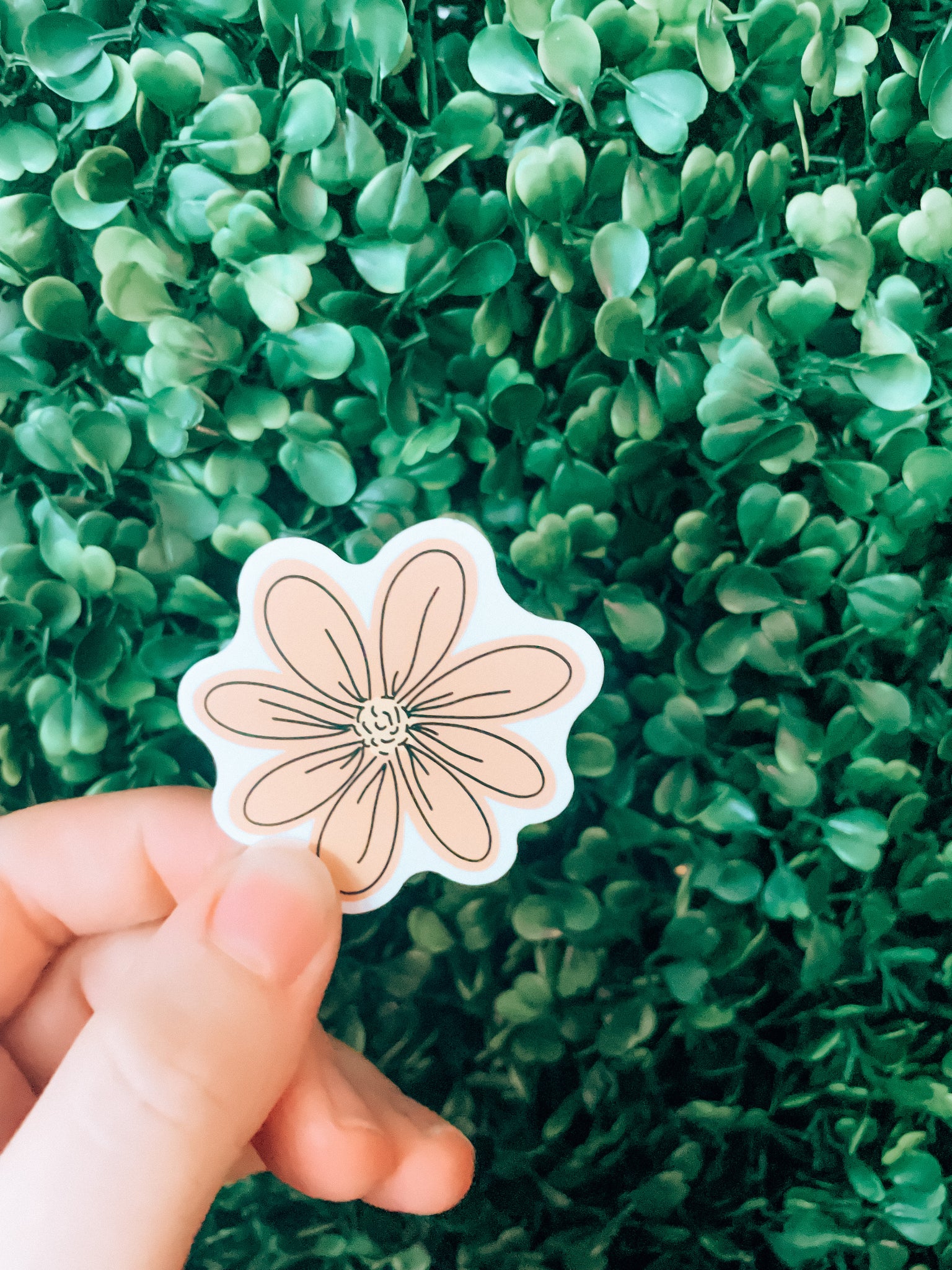 Boho Flower Sticker