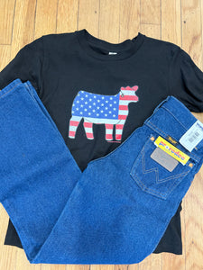 Youth USA Cow