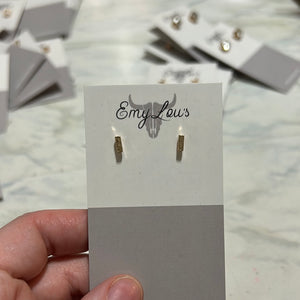 Simply Southern Mini Rectangle Studs