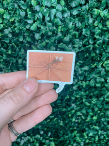 Cottagecore Letter Sticker