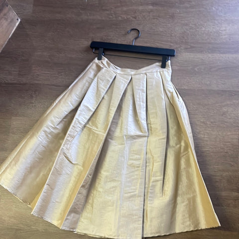 Beige Midlength Skirt