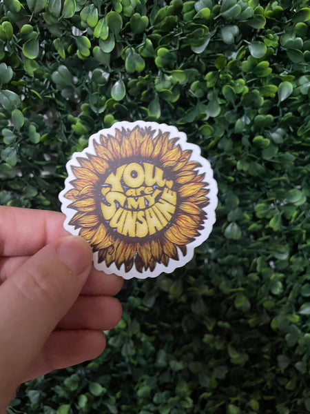 You are my Sunshine Sticker