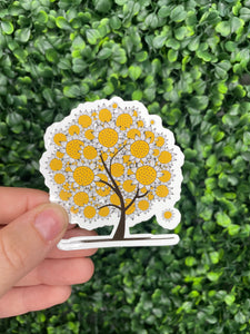 Daisy Tree Sticker