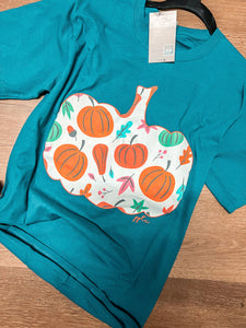 Teal Pumpkin Tee