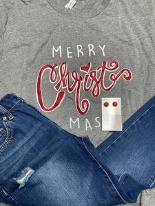 Merry CHRISTmas Tee