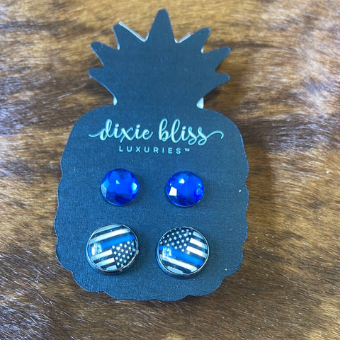 Back The Blue- Dixie Bliss- Double Pck