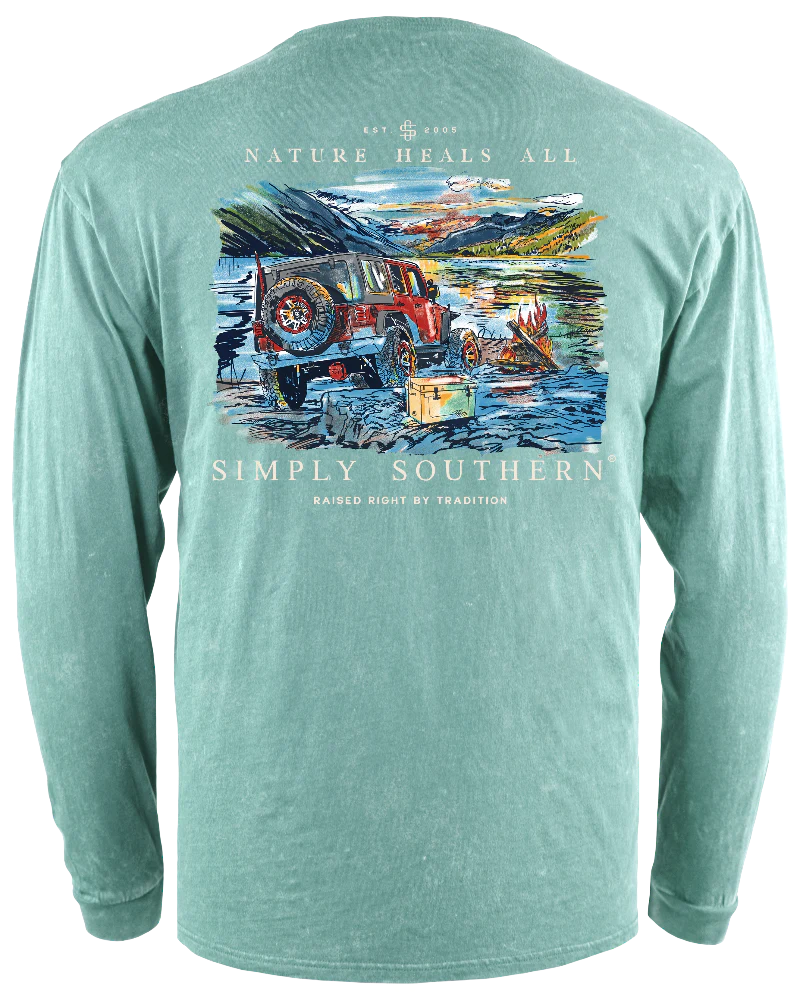 Simply Southern Long Sleeve Mountain Brook Tee