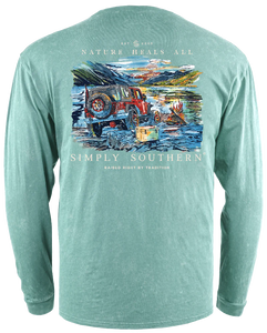 Simply Southern Long Sleeve Mountain Brook Tee