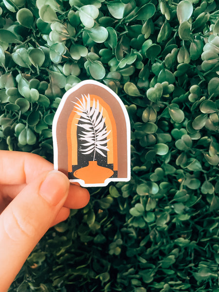 Boho Greenery Sticker