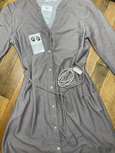 Eliza Button Up Dress