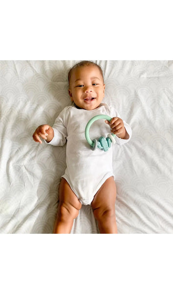 Ritzy Rattle™ Silicone Teether Rattles- Cactus