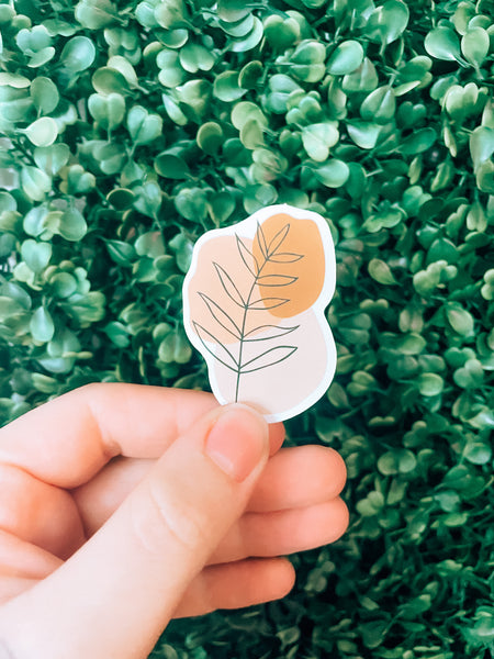 Boho Greenery Sticker